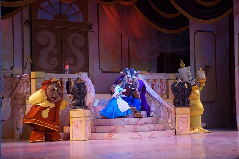 Beauty and the Beast-inspired Wedding